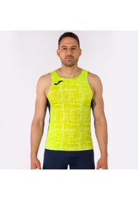 Tank top do biegania męski Joma Elite VIII. Kolor: żółty, niebieski, wielokolorowy