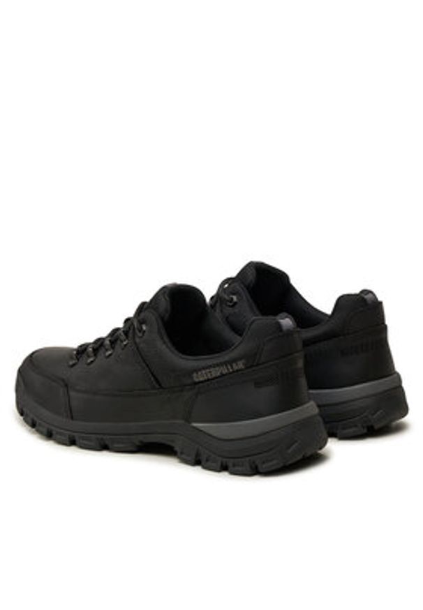 CAT Footwear Trekkingi Threshold Hiker Low P726049 Czarny. Kolor: czarny. Materiał: skóra. Sport: turystyka piesza