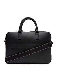 TOMMY HILFIGER - Tommy Hilfiger Torba na laptopa Th Corp Computer Bag AM0AM13222 Czarny. Kolor: czarny. Materiał: skóra #5