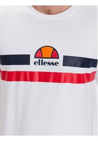 Ellesse T-Shirt Aprel SHR06453 Biały Regular Fit. Kolor: biały. Materiał: bawełna #3