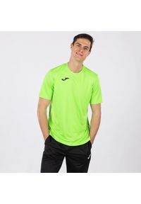 Koszulka do biegania męska Joma Combi. Kolor: zielony. Długość rękawa: krótki rękaw. Długość: krótkie. Sport: piłka nożna #2