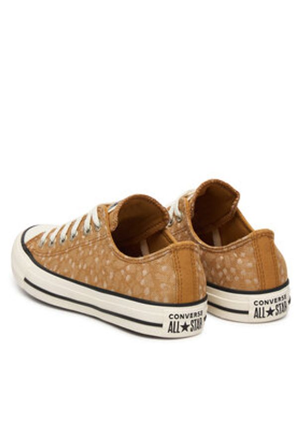 Converse Trampki Chuck Taylor All Star Deer Pattern A17922C Brązowy. Kolor: brązowy. Materiał: materiał