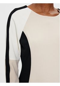 DKNY Sukienka codzienna DD4E1B89 Beżowy Regular Fit. Okazja: na co dzień. Kolor: beżowy. Materiał: syntetyk. Typ sukienki: proste. Styl: casual #2