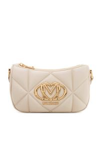 Love Moschino - LOVE MOSCHINO Torebka JC4083PP1NLC0110 Beżowy. Kolor: beżowy. Materiał: skórzane