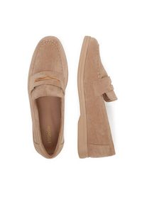 DeeZee Mokasyny 13-1120-2 Beżowy. Kolor: beżowy. Materiał: materiał #2