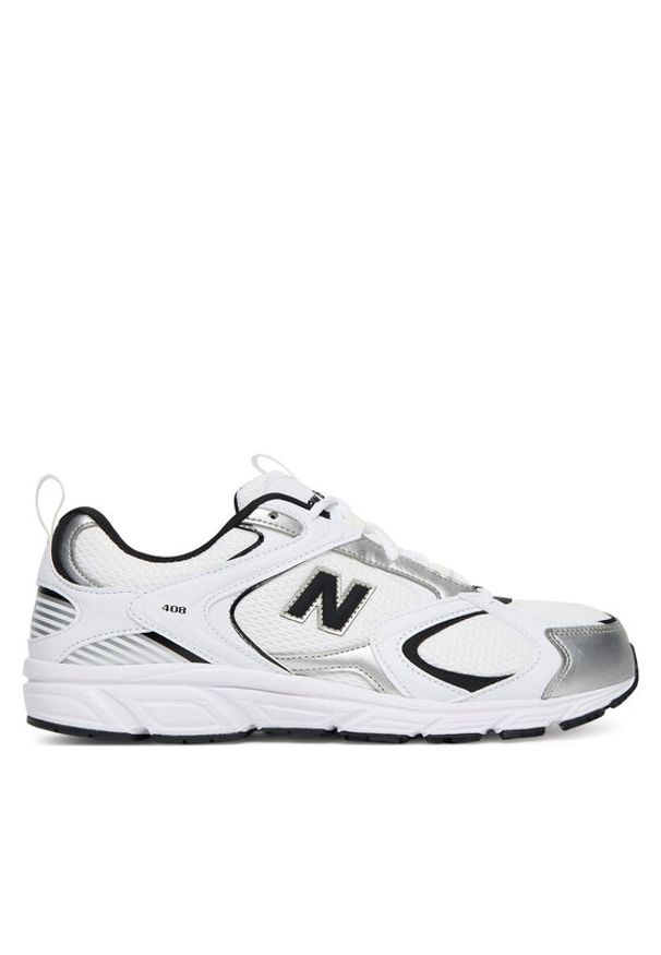 New Balance Sneakersy ML408WB Biały. Kolor: biały. Materiał: skóra