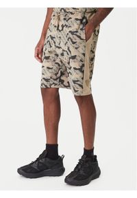Guess Szorty sportowe Z6RD00 K9YI1 Beżowy Regular Fit. Kolor: beżowy. Materiał: bawełna. Styl: sportowy #1