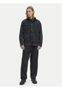 Jack & Jones - Jack&Jones Jeansy Alex Smith 12282731 Czarny Wide Leg. Kolor: czarny #4