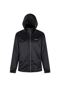 Regatta - Kurtka Przeciwdeszczowa Męska Lyle IV. Kolor: czarny. Sport: turystyka piesza #1