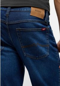 Męskie Spodnie Jeansowe Mustang Style Tramper Straight Denim Blue 1015877 5000 701 #7
