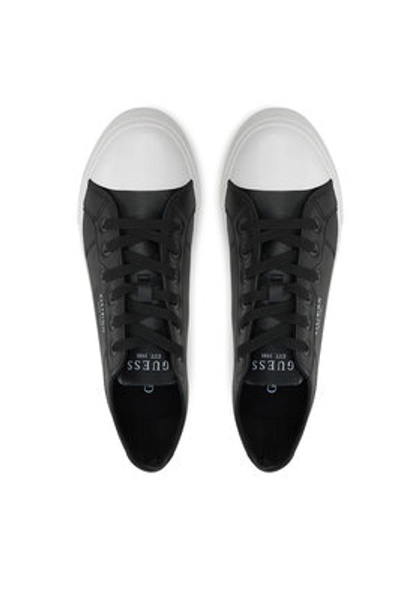 Guess Trampki FMPISL FAL12 Czarny. Kolor: czarny. Materiał: skóra