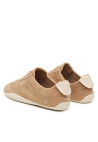 Calvin Klein Sneakersy Baller Sneaker Laceup HW0HW03263 Beżowy. Kolor: beżowy. Materiał: skóra, zamsz #3
