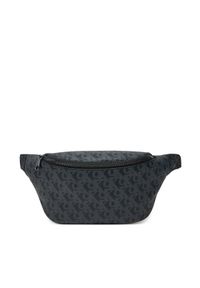 Calvin Klein Jeans Nerka Matte Aop Sq Waistbag 38 LV04G3113G Czarny. Kolor: czarny. Materiał: skóra #1