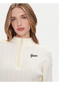 Guess Kardigan V5BR02 Z0572 Beżowy Regular Fit. Kolor: beżowy. Materiał: syntetyk #4