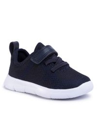 Sneakersy Clarks Ath Flux T 261412697 Navy. Kolor: niebieski. Materiał: materiał #1