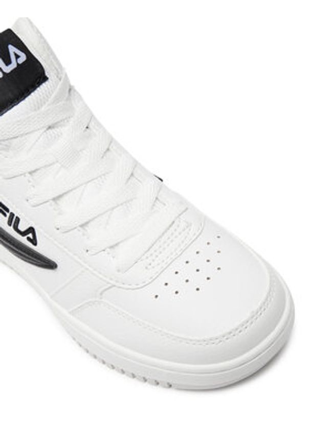 Fila Sneakersy Fila Rega Nf Mid Teens FFT0124.13036 Biały. Kolor: biały. Materiał: skóra