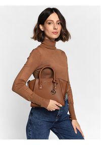 MICHAEL Michael Kors Torebka Avril 30H1G4VS5L Brązowy. Kolor: brązowy. Materiał: skórzane #5