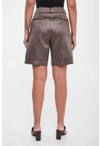 Bermudy damskie lniane PESERICO. Materiał: len #3