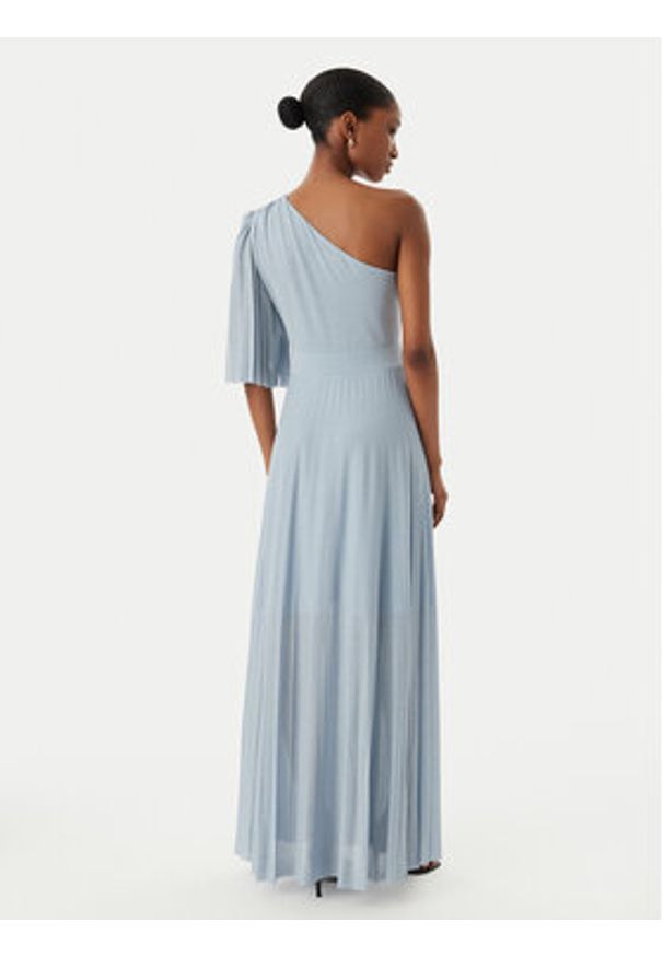 Artigli Sukienka wieczorowa ACAB004517 Turkusowy Regular Fit. Kolor: turkusowy. Materiał: wiskoza. Styl: wizytowy