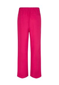 Samsoe & Samsoe - Samsøe Samsøe Spodnie materiałowe Hoys F20300033 Różowy Regular Fit. Kolor: różowy. Materiał: lyocell