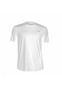 ARTENGO - Koszulka tenisowa męska Artengo TTS100 Club. Kolor: biały. Materiał: poliester, materiał. Sport: tenis