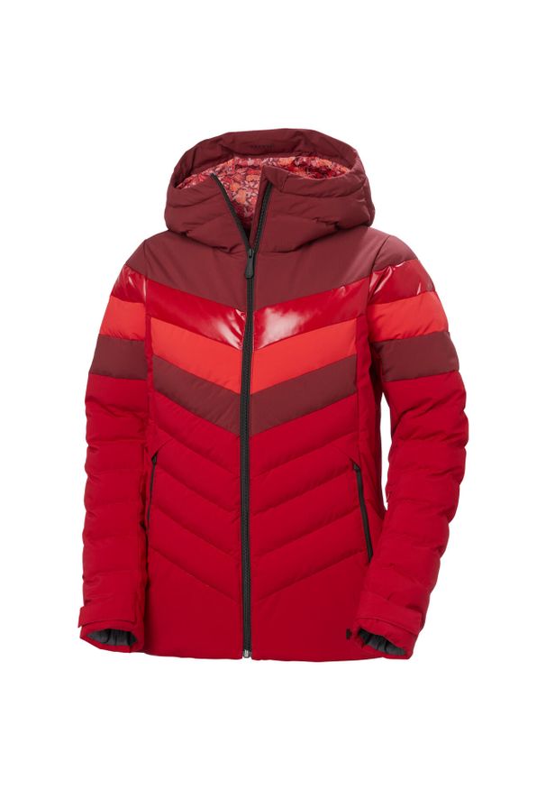 Damska kurtka puchowa Helly Hansen Imperial Puffy. Kolor: czerwony. Materiał: puch. Sezon: zima. Sport: narciarstwo