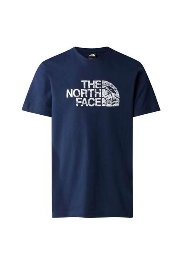 Koszulka sportowa męska The North Face Woodcut Dome Tee Tnf. Kolor: wielokolorowy. Długość rękawa: krótki rękaw. Długość: krótkie