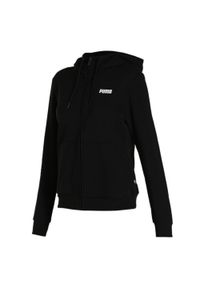 Bluza dresowa damska Puma ESS FZ. Kolor: czarny. Materiał: dresówka. Sezon: zima
