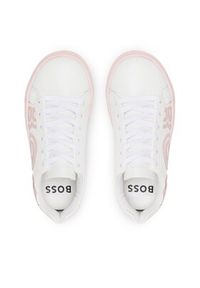 BOSS - Boss Sneakersy J19081 M Różowy. Kolor: różowy #7