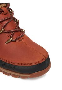 Timberland Trapery Euro Sprint Mid Lace TB0A2K84EJD1 Brązowy. Kolor: brązowy. Materiał: nubuk, skóra #5