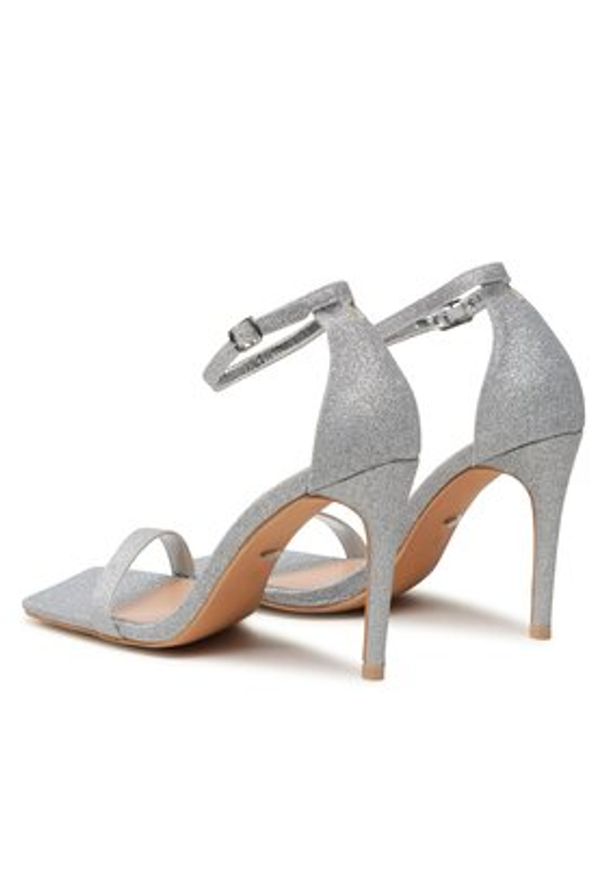 DeeZee Sandały FB89725-19 Srebrny. Kolor: srebrny. Materiał: materiał