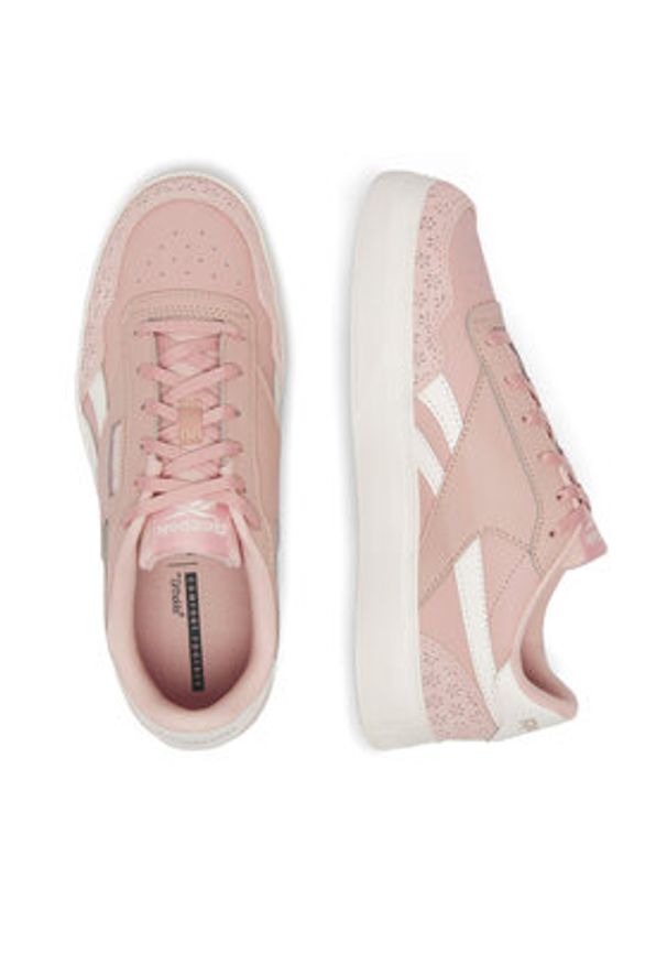 Reebok Sneakersy Court Advance 100074335 Różowy. Kolor: różowy. Materiał: skóra