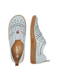 Rieker Półbuty CEO-N2452-10 Niebieski jasny. Kolor: niebieski. Materiał: skóra #6