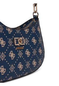 Guess Torebka Emelie Logo HWGP99 28180 Granatowy. Kolor: niebieski. Materiał: skórzane #3