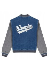 Wrangler - WRANGLER BASEBALL JACKET MĘSKA KURTKA BOMBER EASY INDIGO W48272Z90 #5