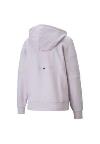 Puma - Damska Bluza Z Kapturem Stardust. Typ kołnierza: kaptur. Kolor: fioletowy