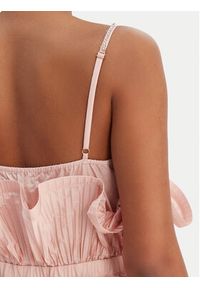 Fracomina Sukienka koktajlowa FQ26SD1007W83101 Różowy Regular Fit. Kolor: różowy. Materiał: syntetyk. Styl: wizytowy #3