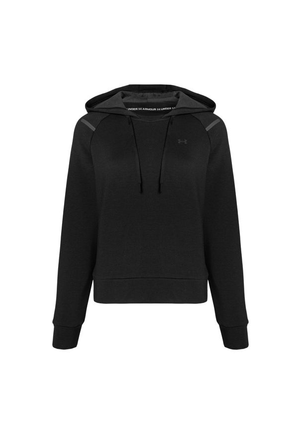 Bluza fitness damska Under Armour Fleece Hoodie. Kolor: czarny. Sport: fitness