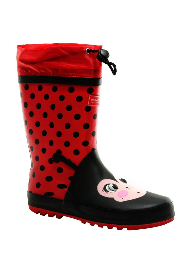 Regatta - Kalosze turystyczne dziecięce Mudplay. Kolor: czerwony