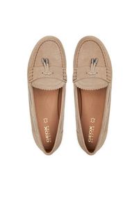 Geox Mokasyny D Vega Moc D35DNA 00022 C6738 Brązowy. Kolor: brązowy. Materiał: skóra, zamsz #6