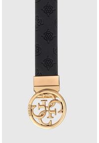 Guess - GUESS Pasek damski Phoebe H35. Kolor: czarny #5