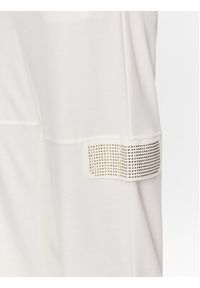 Liu Jo Sport Spodnie dresowe TA3156 J5942 Biały Regular Fit. Kolor: biały. Materiał: wiskoza
