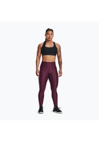 Legginsy treningowe damskie Under Armour HG Armour HiRise. Kolor: czerwony