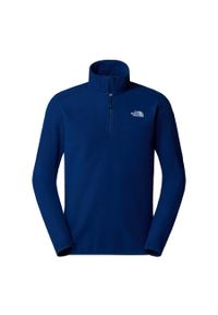 The North Face Polar Resolve Fleece 1/4 Zip Nf0A4M9Td1R. Kolor: niebieski. Materiał: polar