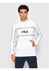 Fila Bluza Analu 688466 Biały Regular Fit. Kolor: biały. Materiał: bawełna