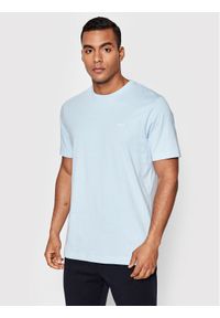 BOSS - Boss T-Shirt Thompson 01 50468347 Błękitny Regular Fit. Kolor: niebieski. Materiał: bawełna