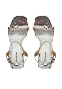 MICHAEL Michael Kors Sandały Darrington 40S5DTMS1M Srebrny. Kolor: srebrny. Materiał: skóra #6