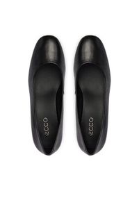 ecco - ECCO Czółenka Liva 25060301001 Czarny. Kolor: czarny. Materiał: skóra #2