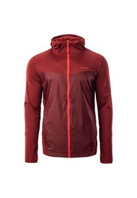 Iguana - Męska Bluza Z Kapturem Scone Full Zip. Typ kołnierza: kaptur. Kolor: czerwony, pomarańczowy, wielokolorowy. Sport: fitness