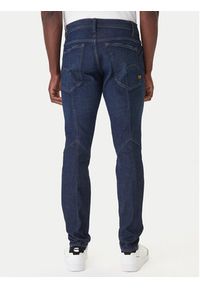 G-Star RAW - G-Star Raw Jeansy Kitoh 3D D27395-D441 Granatowy Slim Fit. Kolor: niebieski. Materiał: bawełna #7